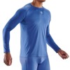 SKINS SERIES-3 MEN'S LONG SLEEVE ACTIVE TOP BLUE - 4 of 4