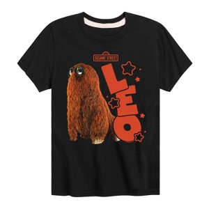 Boys' - Sesame Street - Leo Snuffleupagus Short Sleeve Graphic T-Shirt - 1 of 4