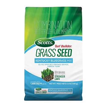 Scotts Turf Builder Kentucky Bluegrass Sun or Shade Fertilizer/Seed/Soil Improver 2.4 lb