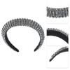 Unique Bargains Women's Luxury Sparkly Rhinestone Wide Headbands 2Pcs - 3 of 4