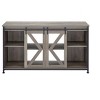 Okak Storage Cabinet with 6 Shelves, Aquarium Stand with Cabinet for Fish Tank Accessories Storage for Living Room, Enterway - 3 of 4