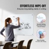 VEVOR Magnetic Glass Whiteboard, Dry Erase Board 36"x24", Wall-Mounted Large White Glassboard Frameless, with Marker Tray, an Eraser and 2 Markers - 3 of 4