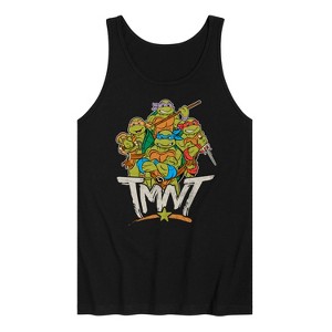 Men's - Teenage Mutant Ninja Turtles - Rebel Road Group Graphic Tank Top - 1 of 3