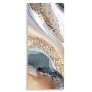 Stupell Industries Glam & Grey Waves, 17" x 40" - 1 of 4