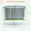 Coucheta Trampoline 16 ft, Trampolines for Kids & Adults, Trampoline with Enclosure, Ladder, Recreational Trampolines for Outdoor Jump, ASTM Approved - 4 of 4