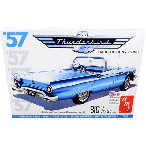 Skill 3 Model Kit 1957 Ford Thunderbird Convertible 2-in-1 Kit 1/16 Scale Model by AMT - 1 of 4