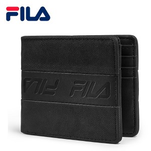 FILA Wallet for Men Commuter Bifold ID Windows for License Work