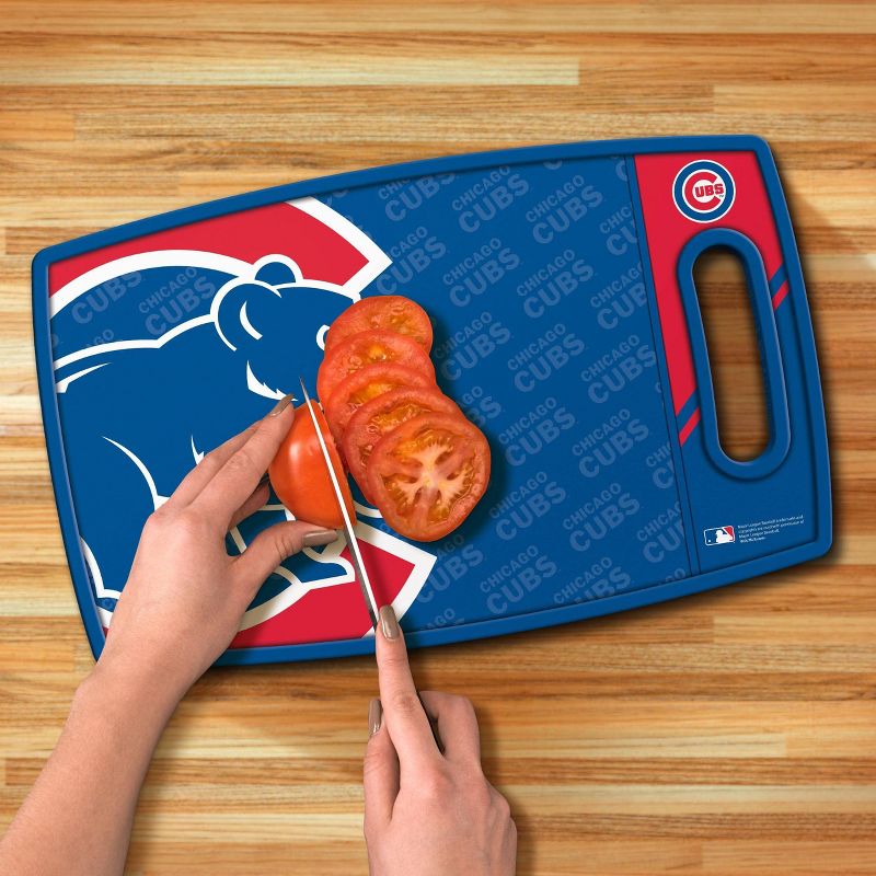 MLB Chicago Cubs Logo Series Cutting Board, 3 of 4