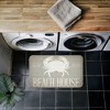 Stupell Industries Relax Unwind Beach House Crab Printed Anti-Fatigue Floor Mat, design by Kim Allen, 30"x18" - 3 of 4