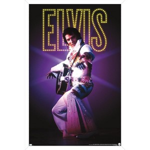Trends International Elvis Presley - Suit Framed Wall Poster Prints - 1 of 4