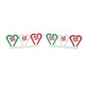 Department 56 Department 56 Village Accessories Christmas Candy Cane Fence, Set of 2 #6011458 - 3 of 3