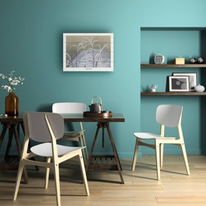Trademark Fine Art Pictufy Frost From Momoyogusa Wood Slat Art - 1 of 4