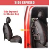 Unique Bargains Car Front Rear Seat Covers Pad for Ford F-150 Crew Cab 2009-2023 5 Pcs - 4 of 4