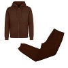 Galaxy By Harvic Men's Modern Fit Fleece-Lined Full-Zip Hoodie & Jogger 2-Piece Set - 3 of 4