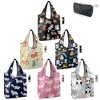 6 Pack Cats Reusable Grocery Bags Gifts for Cat Lovers - 2 of 4