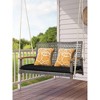 55"2-Person Patio Wicker Hanging Swing Chair - 2 of 4