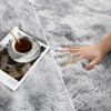 Itopfox Large Shag Area Rug, Tie-Dyed Plush Fuzzy Rug for Living Room, Ultra Soft Fluffy Furry Rug for Bedroom, Indoor Carpet Nursery Rug Home Decor - 4 of 4