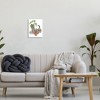 Stupell Industries Grey Cat Pet Terracotta House Plants Tropical Monstera Wall Plaque Art, 10" x 15" - 3 of 4