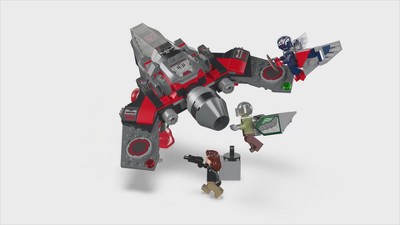 T✨️ LEGO Super Heroes Marvel Captain America vs. Red Hulk Battle