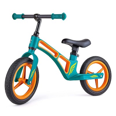 Hape New Explorer Lightweight Free Riding Balance Bike with Magnesium Frame and Adjustable Seat, for Kids Ages 3 to 5 Years, Parrot Blue
