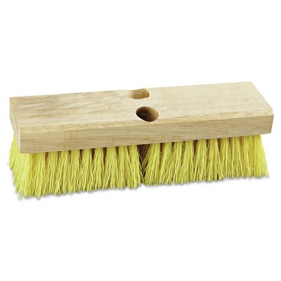 Boardwalk BWK3310 Polypropylene Bristle 10 in. Deck Brush Head