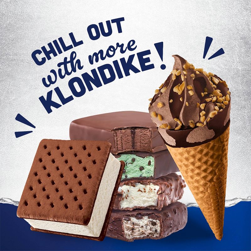 Klondike Mint Chocolate Chip Vanilla Bars Frozen Dairy Dessert - 6pk, 4 of 10