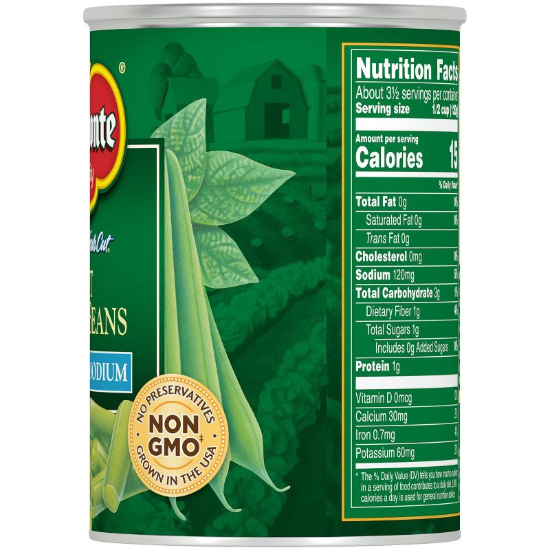 Del Monte Green Beans Low Sodium - 14.5Oz, 3 of 7