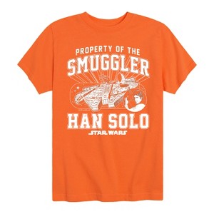 Boys' - Star Wars - Property Of The Smuggler Short Sleeve Graphic T-Shirt - 1 of 4