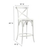 Modway Gear Counter Stool White - 3 of 4