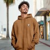Dalix Ghost Embroidery Washed Hoodie Sweatshirt Fleece Relaxed Fit Lounge Mens - 4 of 4
