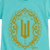 Girls' - Wicked - Art Deco Logo Fitted Short Sleeve Graphic T-Shirt - 2 of 4