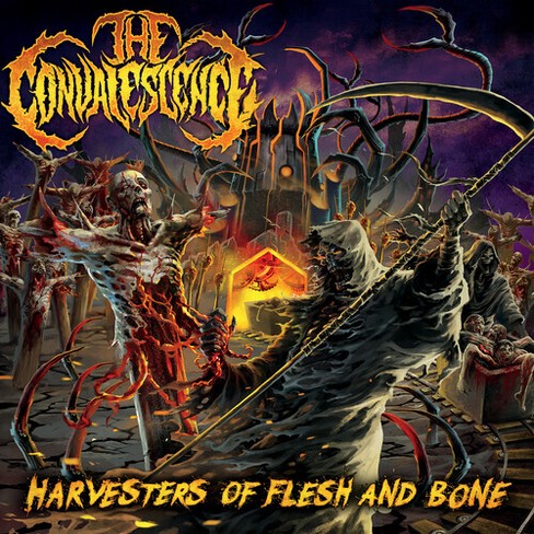 Convalescence - Harvesters of Flesh and Bone (Colored Vinyl Red) - image 1 of 1