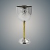 Classic Touch Kiddush Goblet with Gold Stem - 3 of 3