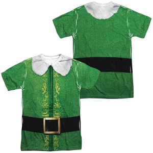 Popfunk Elf Buddy Front-Back Print Adult Sublimated Costume T-Shirt - 1 of 4