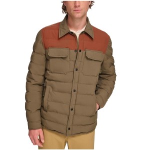 BASS OUTDOOR Mens Colorblocked Padded Quilted Jacket - 1 of 1