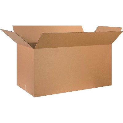 The Packaging Wholesalers 48" x 24" x 24" Shipping Boxes 32 ECT Brown 5/Bundle (BS482424)