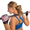 GoFit® Women’s Premium Leather Elite Trainer Gloves (Large; Black) - 4 of 4