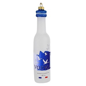 Cody Foster 5.5 Inch Clear Alcoholic Beverage Christmas Tree Ornament , Christmas Decor Beverage Entertaining  Alcohol (1PC) - 1 of 4