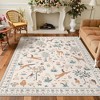 Abynow Medallion Distressed Persian Indoor Area Rug - 3 of 4