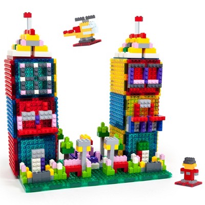 PICASSO-TILES 1016 PC Magnetic Tile and Brick Compatible Set, Building Blocks, STEM Toys for Kids 3+