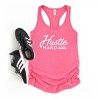 Simply Sage Market Women's Hustle Hard Graphic Racerback Tank - 3 of 3
