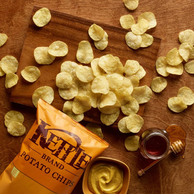 Kettle Brand Potato Chips Honey Dijon Kettle Chips Snack - 2oz, 5 of 8