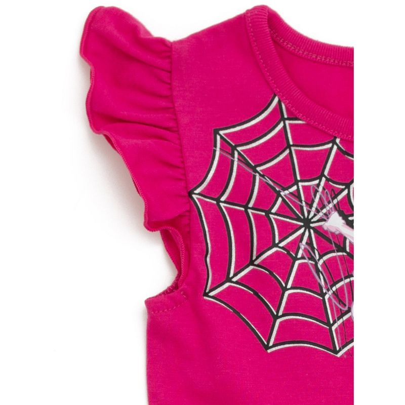 Marvel Spider-Man Ghost Spider Girls Tulle Tutu Dress Toddler to Big Kid, 5 of 8