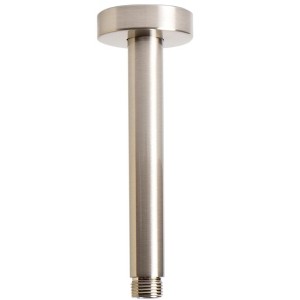 ALFI Brushed Nickel 6 Inches Round Ceiling Shower Arm - 1 of 4