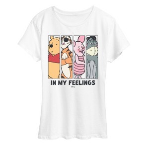 Women's - Winnie The Pooh - In My Feelings Short Sleeve Graphic T-Shirt - 1 of 4