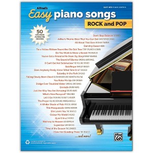 Alfred Alfred's Easy Piano Songs: Rock and Pop Easy Hits Piano Songbook - 1 of 1