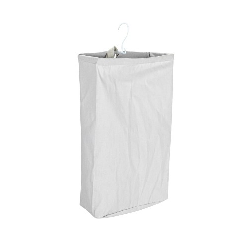 Door Hanging Laundry Bag, Washable Canvas Bag with Loop Handle, Holds Two Loads of Laundry, Great for Dorms and Small Spaces - image 1 of 4