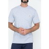 Carhartt Men's Loose Fit Heavyweight Logo Pocket Work T-Shirt Big And Tall - K87-984_X - 2 of 4