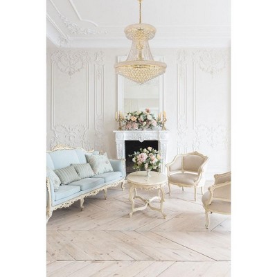 Primo 36" Gold Crystal 28-Light Royal Cut Chandelier