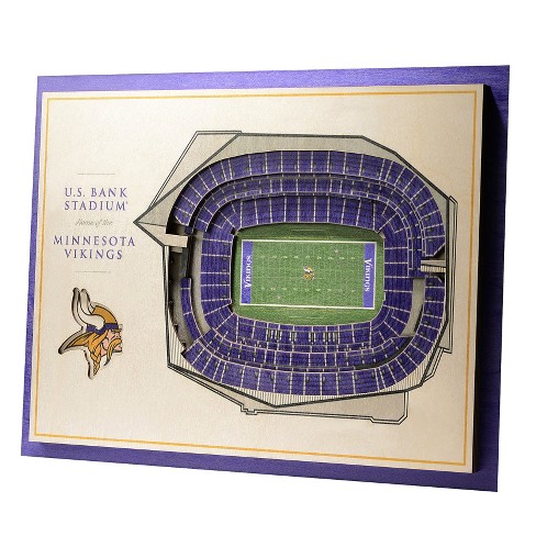 Minnesota Vikings NFL American Football Sporty Design 3D All Over